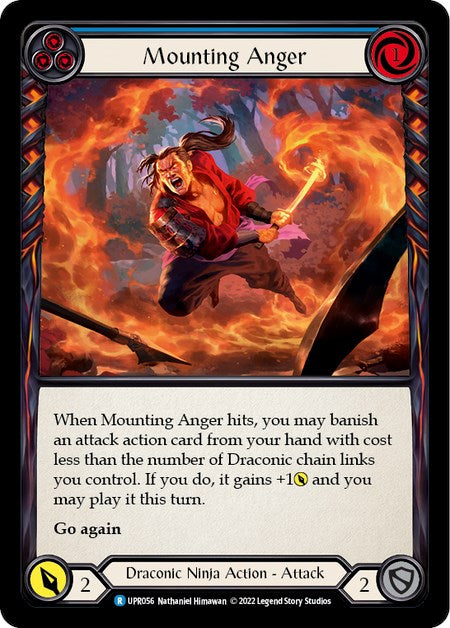 Mounting Anger (Blue)