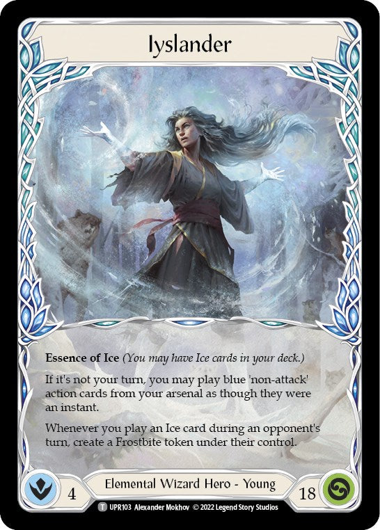 Iyslander // Searing Emberblade