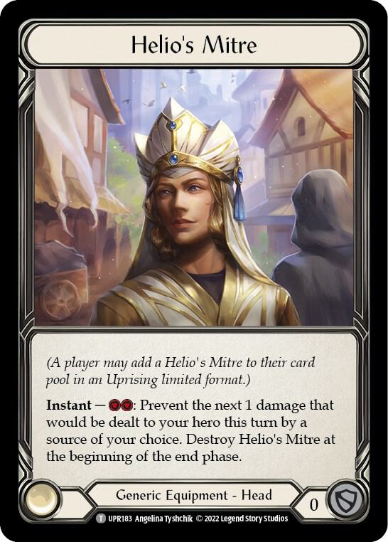 Frostbite // Helio's Mitre (Back)