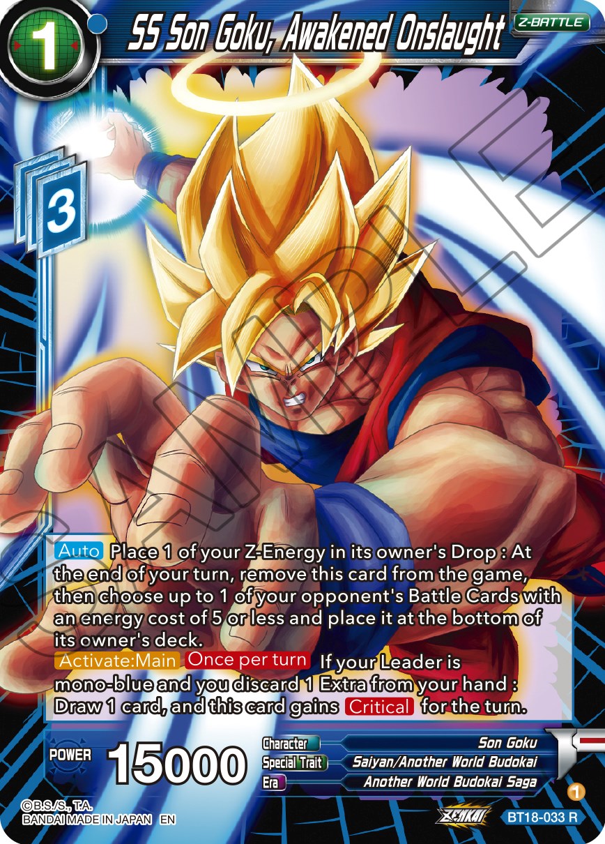 SS Son Goku, Awakened Onslaught