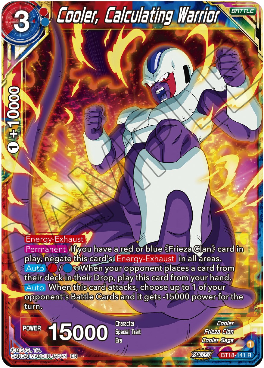 Cooler, Calculating Warrior