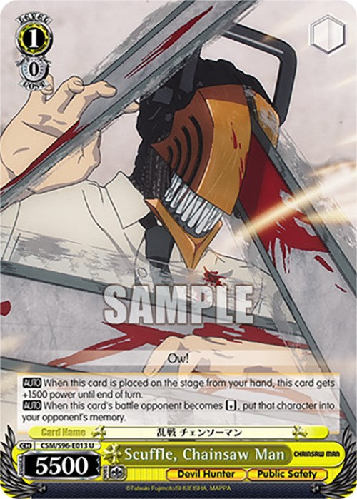 Scuffle, Chainsaw Man