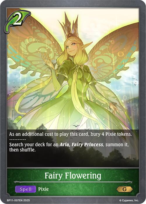 Fairy Flowering