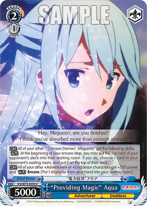 "Providing Magic" Aqua