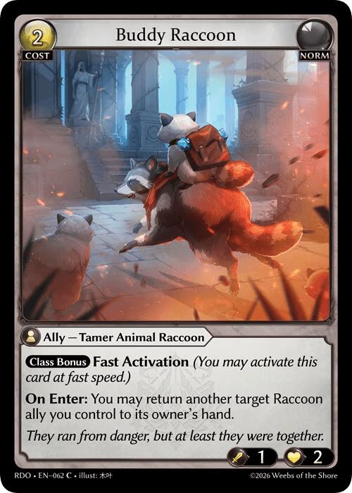 Buddy Raccoon