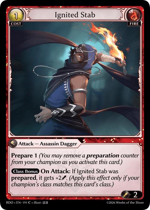 Ignited Stab