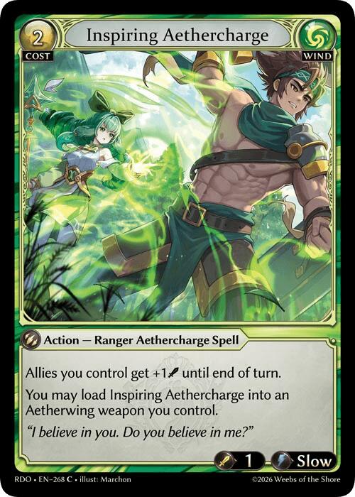 Inspiring Aethercharge